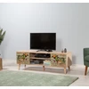 Image de Skye Decor, Truva-740, meuble TV, chêne Sonoma, panneaux de particules 100 % mélaminés, 140 x 40 x 50 cm
