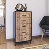 Image de Skye Decor, Planet- PlanetKLN, anthracite, pin, commodes, 95 x 50 x 40 cm, panneau de particules 100 % mélaminé