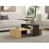Image de Skye Decor, Glow- Glow OLV, Saphir|,Anthracite, tables basses, 31,8x80x50 cm, 100% panneau de particules mélaminé