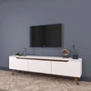 Image de Skye Decor, D1 - 794, Armoires TV, blanc, panneau de particules de mélamine, 180 x 48,6 x 35 cm