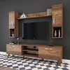 Image de Skye Decor, M27 - 284, Armoires pour téléviseur, noyer, 180 x 48,6 x 35 cm