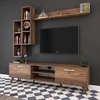 Image de Skye Decor, M16 - 262, TV-Einheit, Nussbaum, 100% MELAMINBESCHICHTETE SPANPLATTEN, 180 x 35 x 48,6 cm