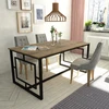 Image de Skye Decor, Alin- Alin SSE, couleur noyer,noir, tables basses, 76x160x90 cm, 100% panneau de particules mélaminé