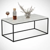 Image de Skye Decor, Cosco - Marmo, tables basses, blanc, 95 x 43 x 55 cm