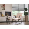 Image de Hanah Home, Yoka- FTN1703, crème, chaises de bureau, cadre : 100% métal