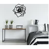 Image de Opviq, 596- 596SHD, noir, appliques murales, 40 x 12 x 40 cm, corps en MDF