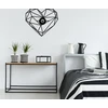 Image de Opviq, W-046, appliques murales, noir, MDF, 47 x 12 x 40 cm