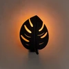Image de Opviq, applique murale moderne en métal, noir, 21 x 12 cm, hauteur : 28 cm | Douille E27, max. 40 W | IP20, un design élégant pour des intérieurs et des bureaux raffinés.