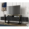 Image de Skye Decor, Bianco, Armoires TV, Noir, 160 x 49,8 x 46,1 cm