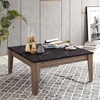 Image de Skye Decor, Lorenz, table basse, noyer, 100 % PANNEAUX ESPAGNOLS REVÊTUS DE MÉLAMINE, 85 x 35 x 85 cm