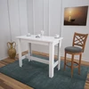 Image de Skye Decor, Barra - Shiny White, Tables à manger, Blanc, 120 x 93 x 60 cm
