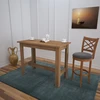 Image de Skye Decor, Barra - Caucasian Oak, Table de salle à manger, Chêne caucasien, 100 % ESPAGNE MÉLAMINE, 120 x 60 x 93 cm