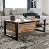 Image de Skye Decor, Haldizen, Tables basses, Pin atlantique, 105 x 40 x 55 cm