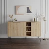 Image de Skye Decor, Clara- Clara Console DTE, couleur chêne, commodes, 83x142x35,6 cm, 100% panneau de particules mélaminé