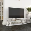Image de Skye Decor, Canaz v2 - Blanc, Noir, Meubles TV, Blanc, 120 x 33 x 33 cm