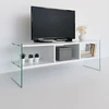 Image de Skye Decor, TV400- TV400NOS, Blanc, Armoires TV, 45x120x35 cm, 100% panneau de particules mélaminé