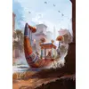 Image de Puzzle « La barque du pharaon » - 1 000 pièces, motif égyptien