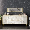 Image de Skye Decor, Frida - White, console, blanc, 100 % PANNEAUX DE PARTICULES MÉLAMINÉS, 120 x 29,5 cm