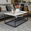 Image de Skye Decor, Asude - White, Tables basses, blanc, 95 x 42 x 55 cm