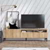 Image de Skye Decor, Ross- RossMRD, couleur chêne, meubles TV, 52x180x35 cm, panneau de particules 100 % mélaminé