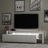 Image de Skye Decor, Beliz - White, Meubles TV, blanc, 192 x 53 x 37 cm