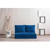 Image de Hanah Home, Taida- FTN1266, Bleu, Canapés-lits, Cadre : 100% métal