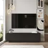 Image de Skye Decor, Fn1-Lb, Armoires TV, noir, 140 x 38,2 x 35,5 cm