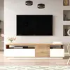 Image de Skye Decor, Fr5-Aw, meuble TV, pin Atlantique, PANNEAU DE PARTICULES 100 % MÉLAMINÉ, 180 x 44,5 x 44,6 cm