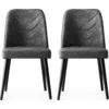 Image de Skye Decor, Dallas - 527 V2, ensemble de chaises (2 pièces), anthracite, 100 % BOIS, 50 x 49 x 90 cm