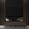 Image de Skye Decor, Century - Walnut, Support pour téléviseur, 100 % PANNEAUX DE SPANCE REVÊTUS DE MÉLAMINE, noyer, 150 x 30 x 45 cm