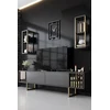 Image de Skye Decor, Gold Line - Anthracite, Black, Meubles TV, Anthracite, 180 x 48 x 30 cm