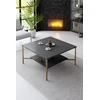 Image de Skye Decor, Gold Line - Anthracite, Black, Tables basses, anthracite, 80 x 40 x 80 cm