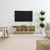 Image de Skye Decor, Tina - Saphir, Table TV, Saphir, 100 % CHIPBOARD ENDUIT DE MÉLAMINE, 120 x 29,6 x 48,2 cm