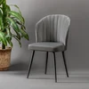 Image de Skye Decor, Rubi - Grey, Ensemble de chaises (4 pièces), Gris, 100 % MDF, 52 x 42 x 85 cm