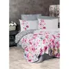 Image de L'Essentiel Linge de Maison, Carla - Grey, Ranforce King-Size-Bettbezug-Set (FR), Grau, 100 % BAUMWOLLE RANFORCE, 240 x 220 cm