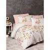 Image de L'Essentiel Linge de Maison, Emma v2 - Salmon, Ranforce King-Size-Bettbezug-Set (FR), Lachs, 100 % BAUMWOLLE RANFORCE, 240 x 220 cm