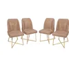 Image de Skye Decor, Madrid- Madrid 135NMB, doré, chaises de bureau, 90x50x49 cm, structure : 100 % métal