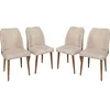 Image de Skye Decor, Nova- Nova 761NMB, crème, chaises de bureau, 90x50x49 cm, structure : 100 % métal