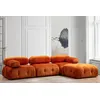 Image de Hanah Home, Bubble- ARE1614, Orange, Canapés-lits, Structure : bois de hêtre / panneaux de particules