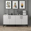 Image de Skye Decor, Kiev 160 - White, Konsole, Weiß, 100 % MELAMINBESCHICHICHTETETETE SPANPLATTEN, 160 x 35 x 78 cm