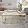 Image de Skye Decor, Wendy - Blanc, Or, Tables basses, Blanc, 120 x 48 x 60 cm