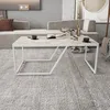 Image de Skye Decor, Wendy - White, table basse, blanche, 100 % PANNEAUX DE PARTICULES MÉLAMINÉS, 120 x 60 x 48 cm