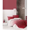 Image de L'Essentiel Linge de Maison, Puanline - Red, Ranforce King-Size-Bettbezug-Set (FR), 100 % BAUMWOLLE RANFORCE, Rot, 240 x 220 cm