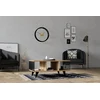 Image de Skye Decor, Bert - Walnut, table basse, noyer, 100 % ESPAGNE MÉLAMINE, 90 x 60 x 40 cm