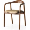 Image de Skye Decor, PA - 023, chaises de salle à manger, marron clair, 52 x 77 x 51 cm