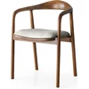 Image de Skye Decor, PA - 027, chaises de salle à manger, gris clair, 52 x 77 x 51 cm