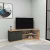 Image de Skye Decor, Termera - Atlantic Pine, Anthracite, Meubles TV, Pin atlantique, 48,6 x 135 x 67,7 cm