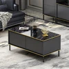 Image de Skye Decor, Imaj - Anthracite, table basse, anthracite, 100 % PANNEAUX DE PARTICULES MÉLAMINÉS, 90 x 45 x 40 cm