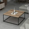 Image de Loni Table Basse 100 % Mélamine Doré