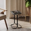 Image de Skye Decor, Shb-001, table basse, 100 % METAL, noir, 30 x 30 x 52 cm